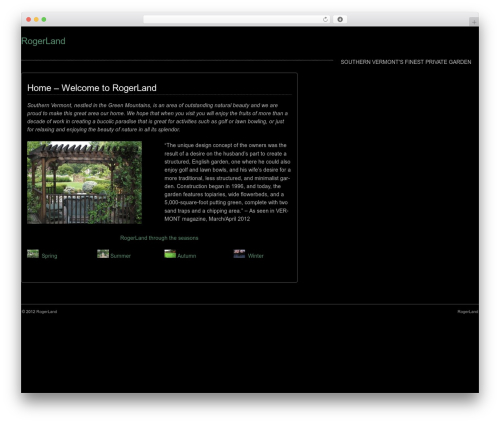 Theme WordPress Suffusion - rogerland.net