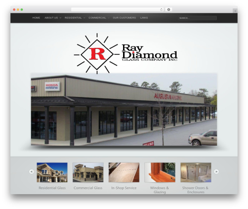 Theme WordPress Traject - raydiamondglass.com