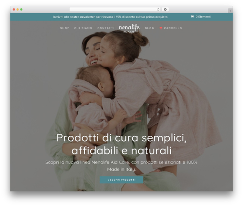 Webme cookie privacy WordPress plugin - www.nenalife.it