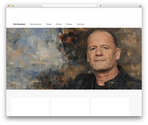 WordPress theme GeneratePress - ronboszhard.nl