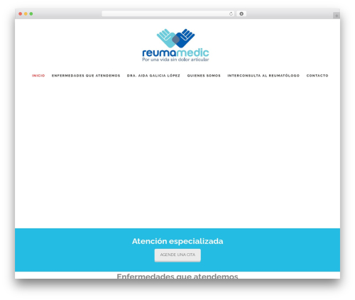 Igora WordPress theme - reumatologodf.com.mx