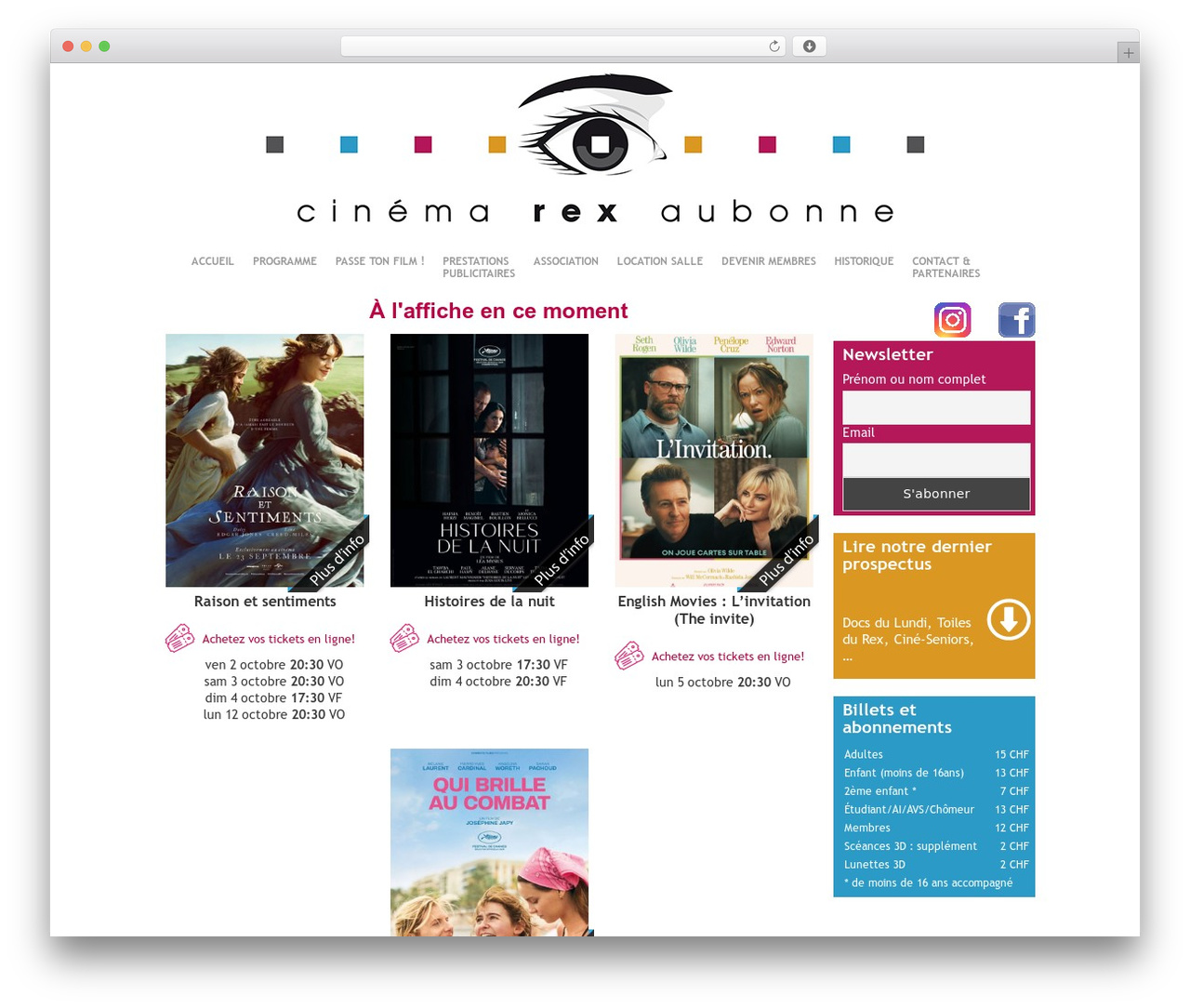 REX Aubonne theme WordPress - rexaubonne.ch REX Aubonne theme WordPress - rexaubonne.ch