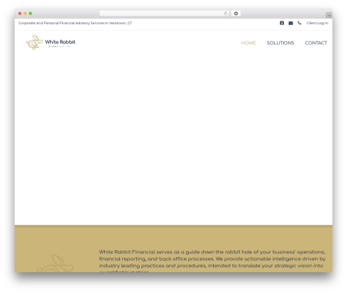 Theme WordPress Lambda - whiterabbitfinancial.com