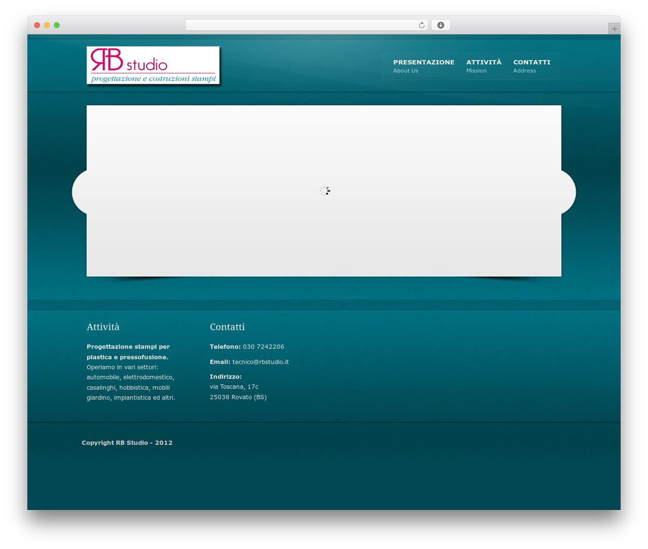 Theme WordPress RBStudio - rbstudio.it