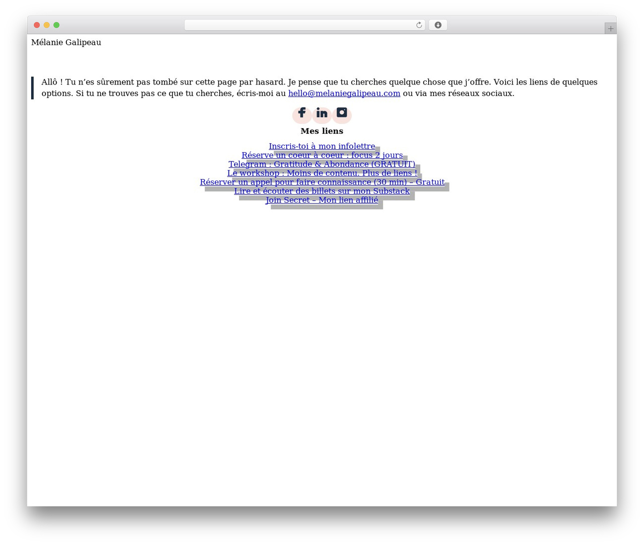 WordPress theme Etch Theme - melaniegalipeau.com WordPress theme Etch Theme - melaniegalipeau.com