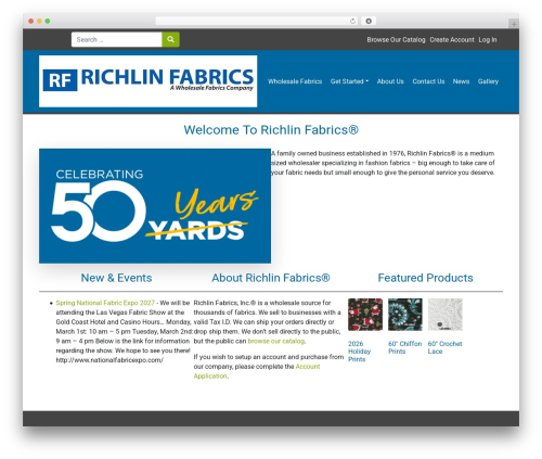 Woocommerce wholesale lead capture WordPress plugin - richlinfabrics.com