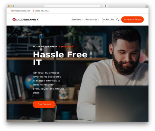 WordPress theme Poket - itsolution - succeedmsp.com