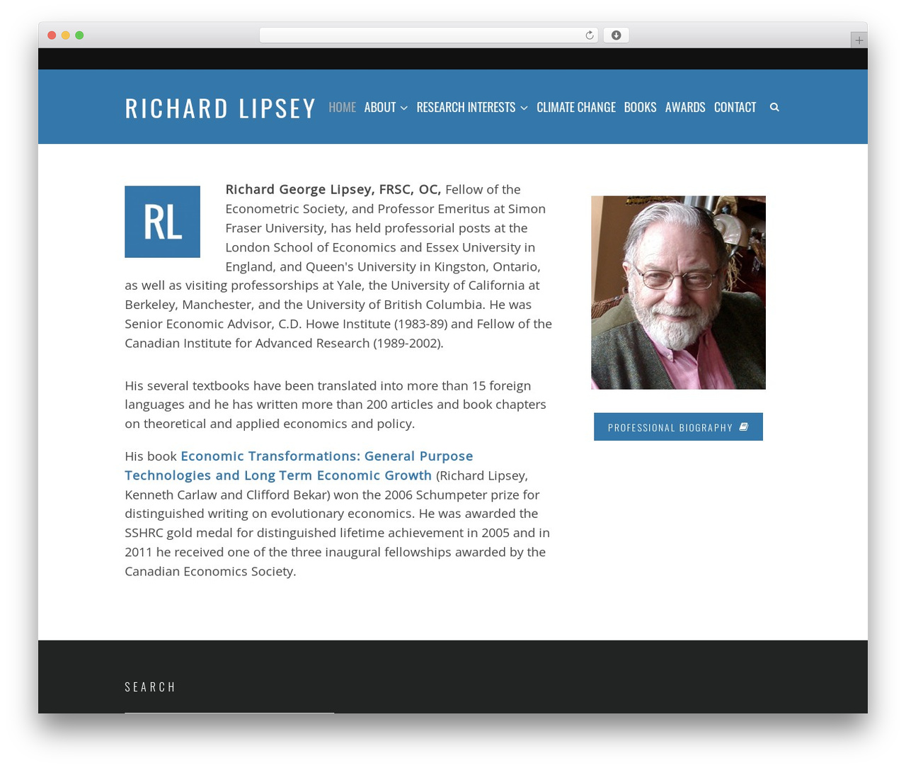 WordPress theme Hellen - rlipsey.com