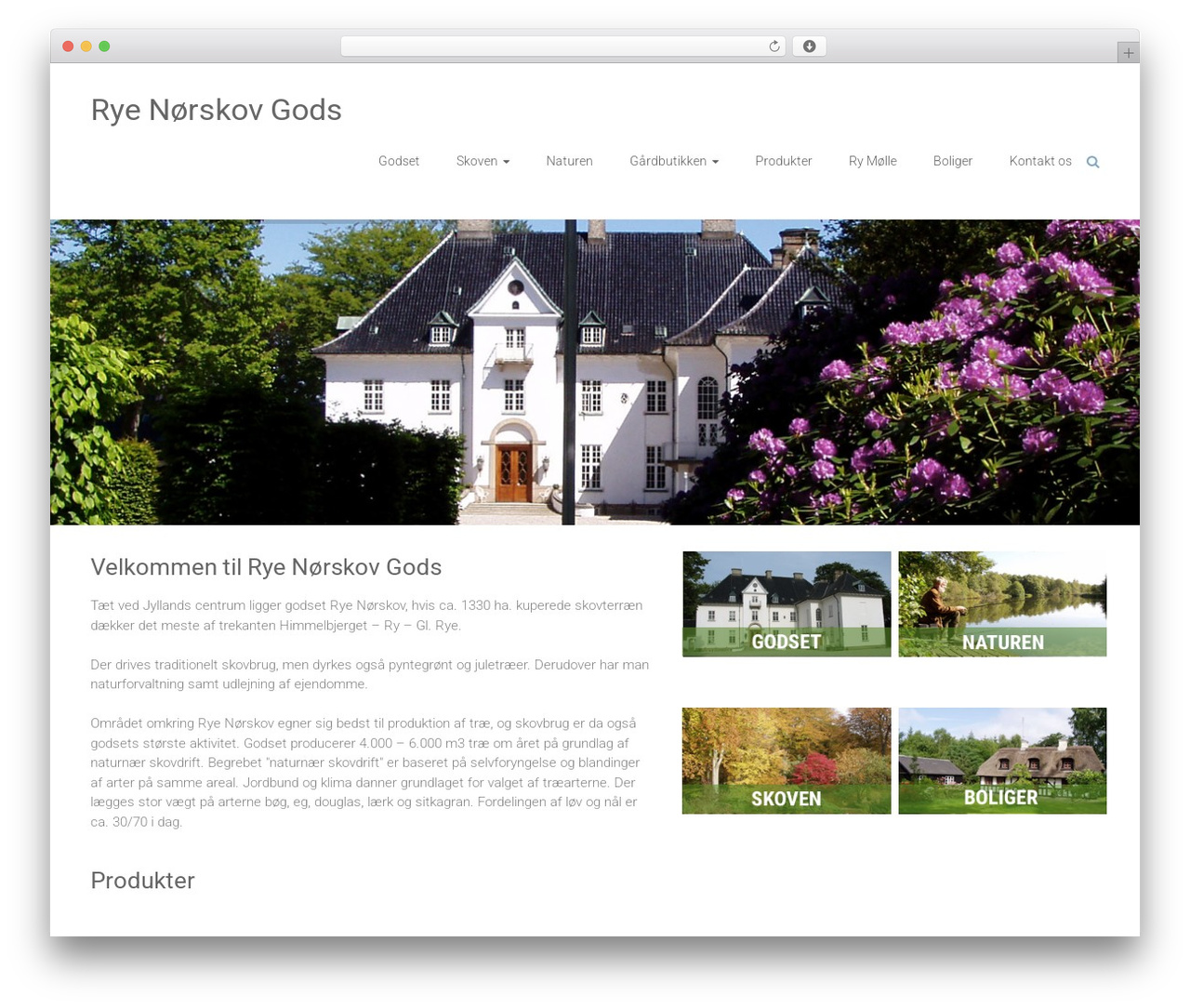 Ample WordPress theme - rye-noerskov.dk