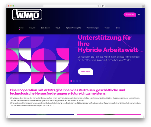 Best WordPress theme Codiqa - wtmo.com