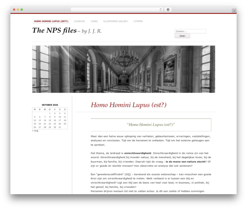 Best WordPress theme Chateau - WordPress.com - ryckewaert.net