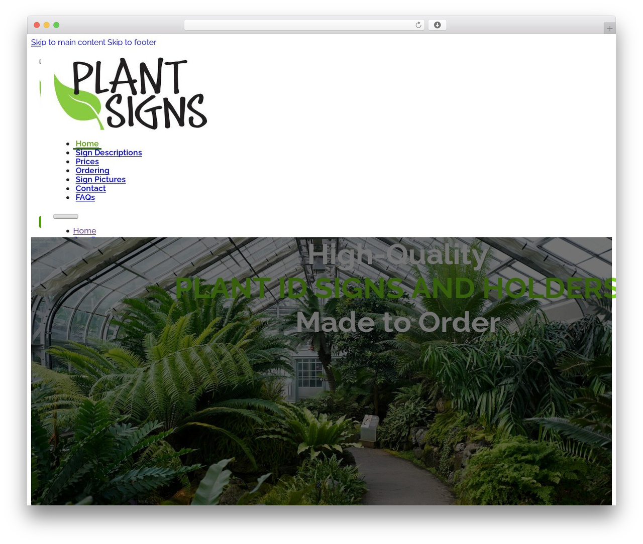 Bricks WordPress theme - plantsigns.com Bricks WordPress theme - plantsigns.com