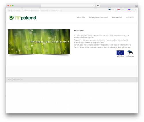 Durus top WordPress theme - rppakend.com