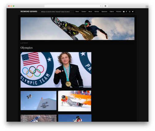 Modularity Lite theme WordPress - redgerard.net