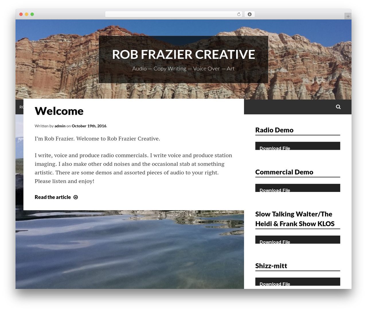 Simone WordPress theme - robfraziercreative.com Simone WordPress theme - robfraziercreative.com