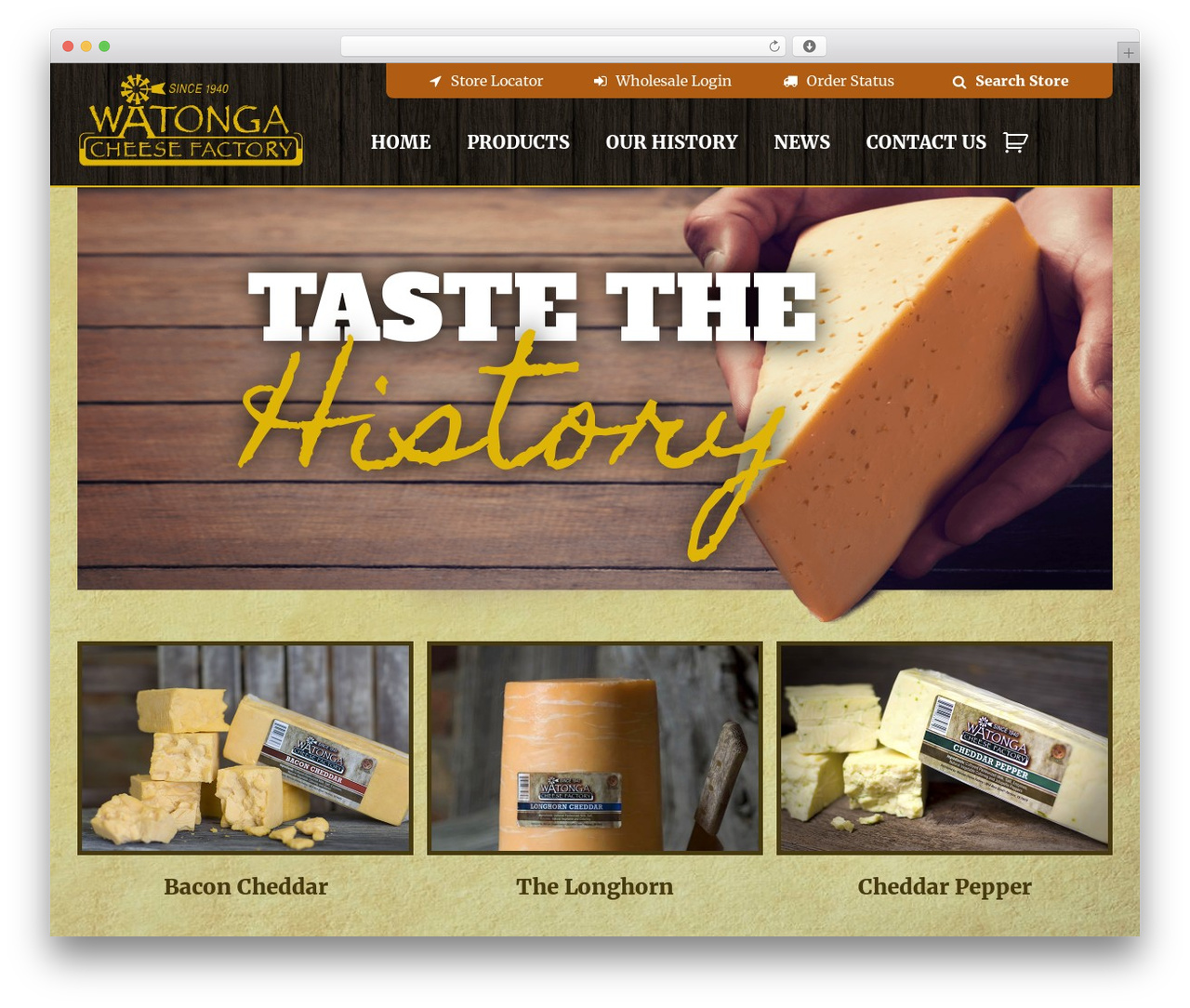 skynetsolutionscore WordPress store theme - watongacheesefactory.com