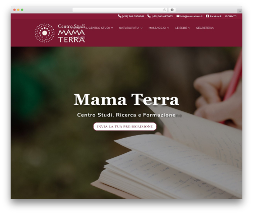 Theme WordPress Divi - mamaterra.it
