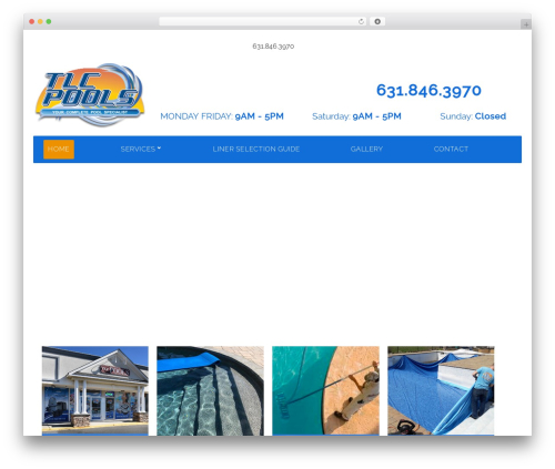 Voltix WordPress theme - tlcpool.com