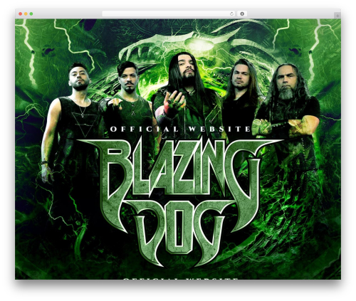 WordPress responsive theme by J.Duarte Design WordPress theme - blazingdog.com