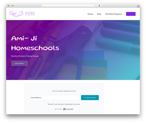 Webarx WordPress plugin - amijihomeschools.com