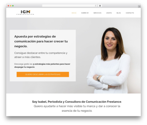 WordPress theme IGM Comunicacion - igmcomunicacion.com