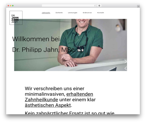 WordPress theme Quart - jahnzahn.at