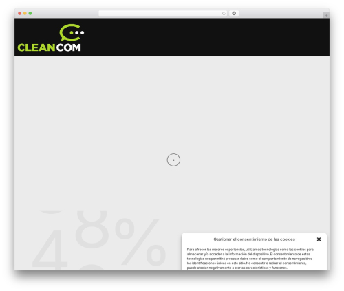 WP theme Alioth - cleancom.es