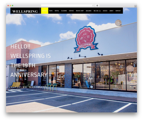 Ablaze WordPress theme - well-spring.biz