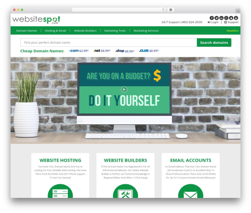 AKD WordPress theme - websitespot.com