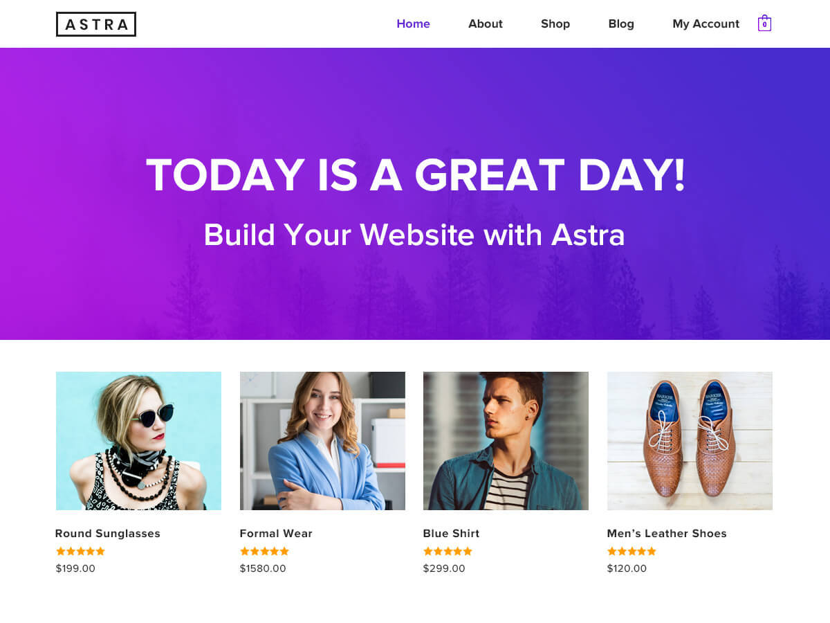 Astra best free WordPress theme