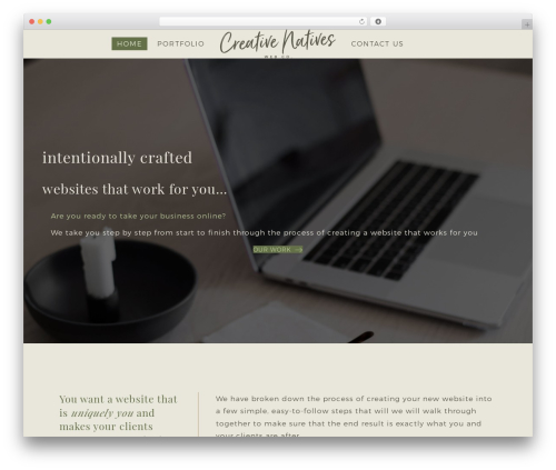 Beaver Builder Theme WordPress website theme - creativenatives.net