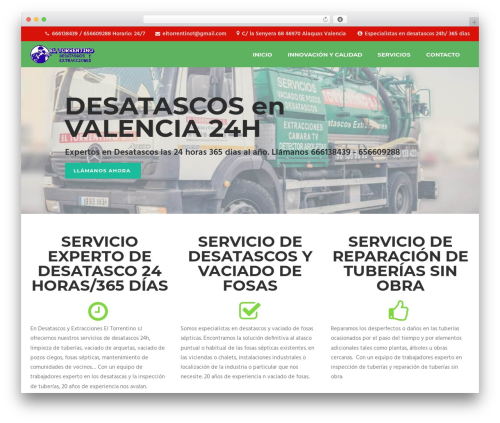 Blake theme WordPress - desatascosvalencia24h.es