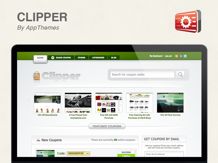 Clipper WordPress theme