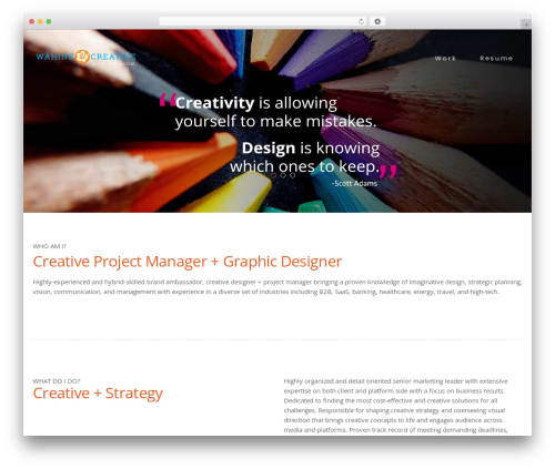 cookie WordPress theme - wahinecreative.com