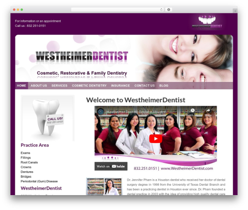 Yoast SEO free WordPress plugin - westheimerdentist.com