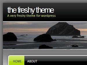 Freshy WordPress theme by Julien De Luca