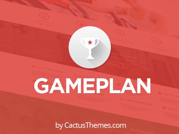 gameplan WordPress gaming theme