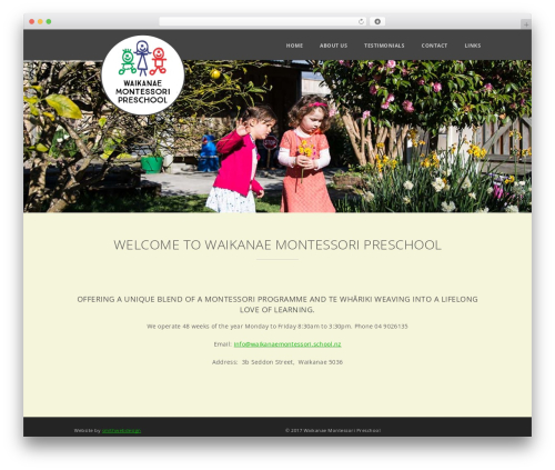 Glisseo - Responsive Multipurpose WordPress Theme WordPress theme - waikanaemontessori.school.nz