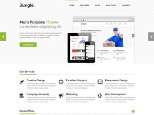 Jungle WordPress theme Jungle WordPress theme