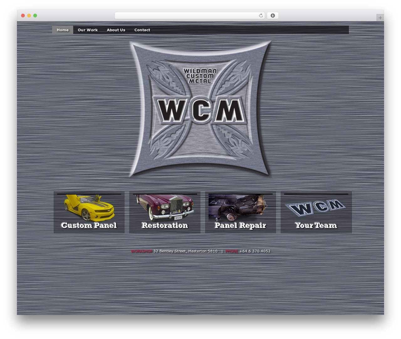 Motion best WordPress theme - wildmancustommetal.com