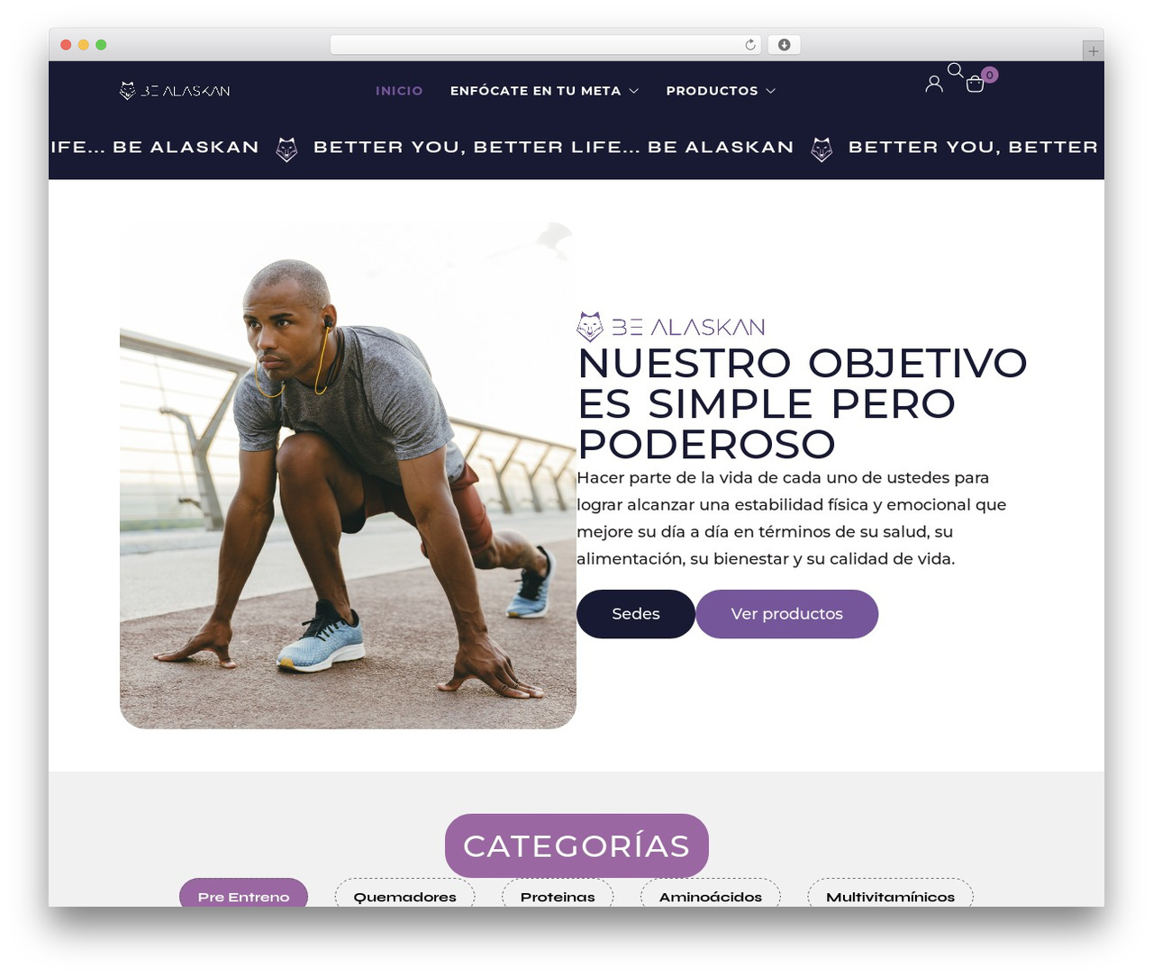 Natsy Child WordPress website theme - bealaskan.com