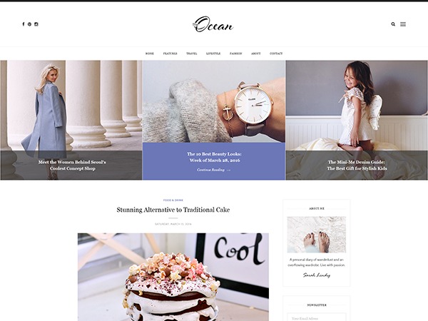 Ocean WordPress theme