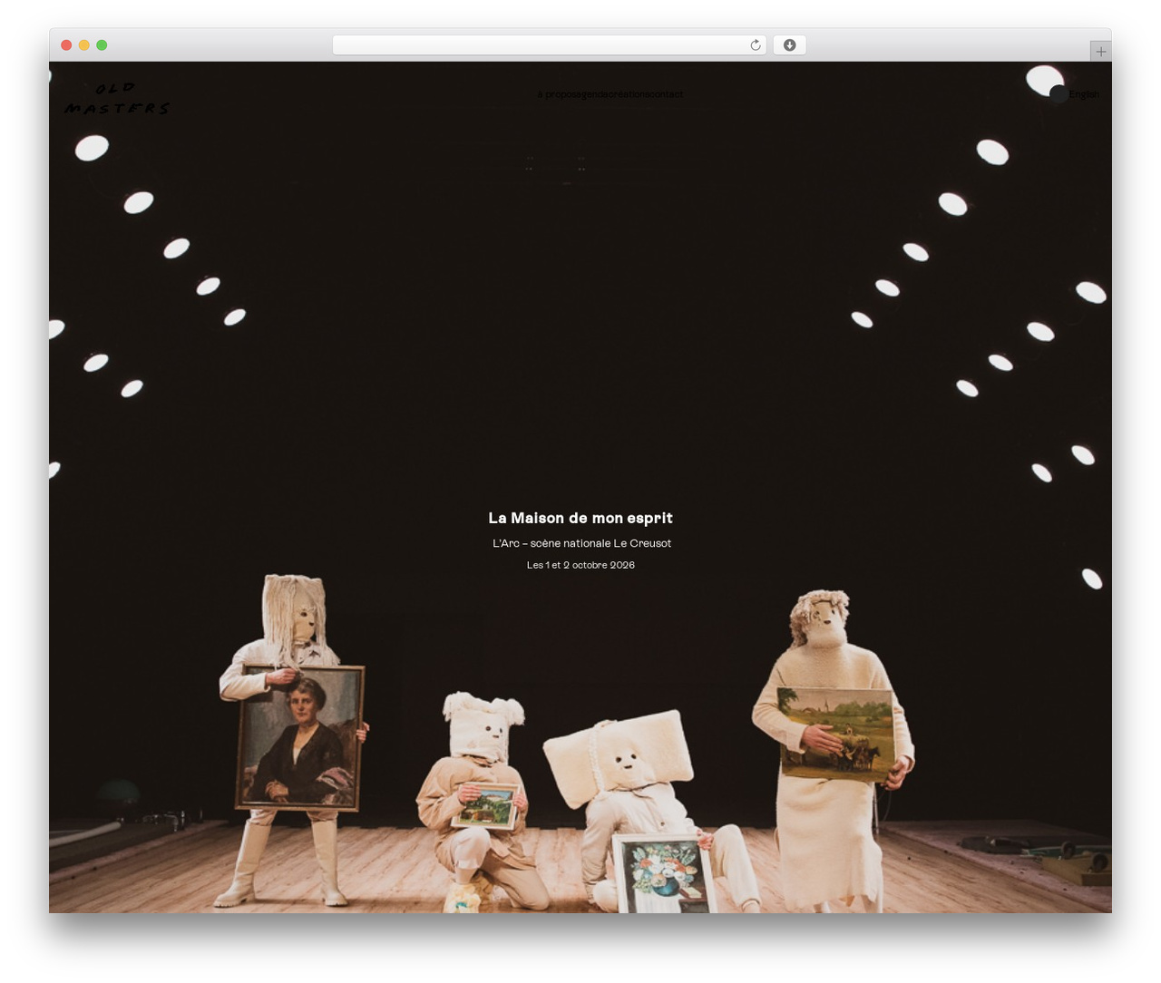 oldmasters theme WordPress - oldmasters.ch