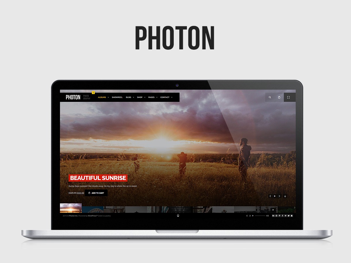 Photon WordPress theme by Apollo13
