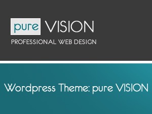 pureVISION WordPress theme