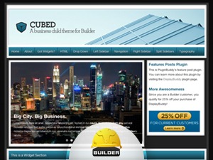 Theme WordPress Cubed Theme WordPress Cubed