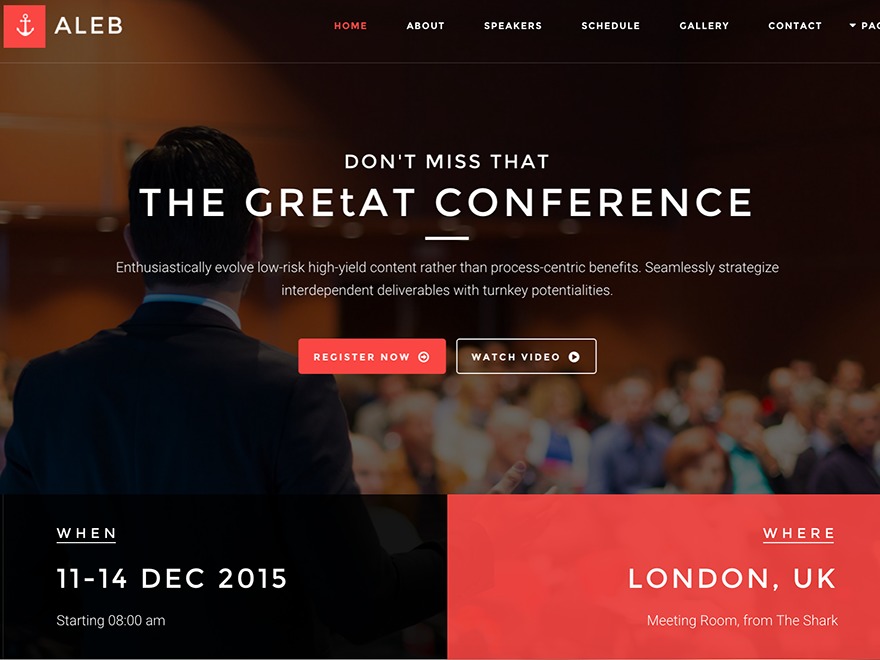 Theme WordPress aleb Theme WordPress aleb