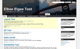 Theme WordPress Elbee Elgee