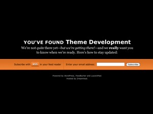 Theme WordPress LaunchPad by Ian Stewart