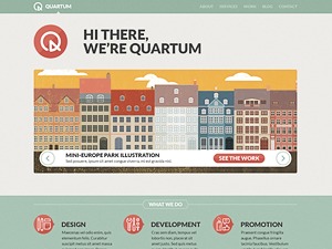 Theme WordPress Quartum by themewoodmen